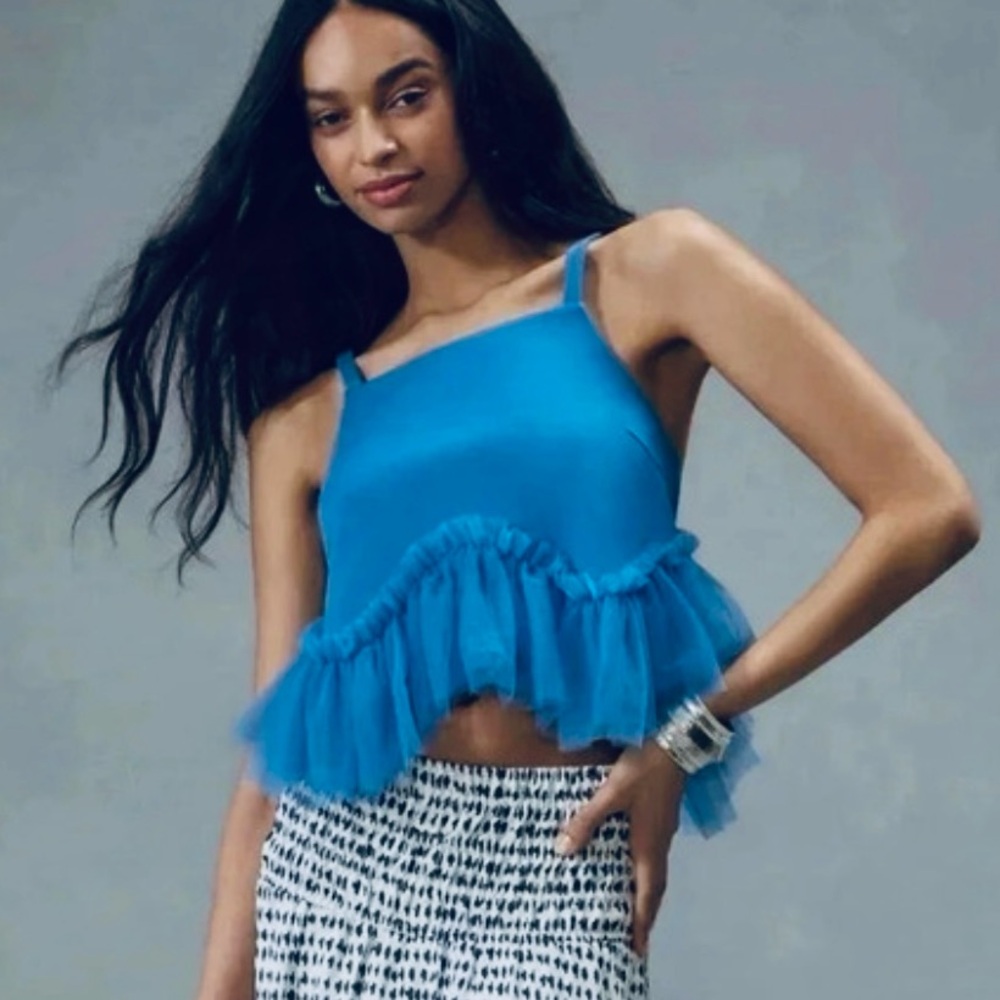 NEW Anthropologie Blue ♥️♥️